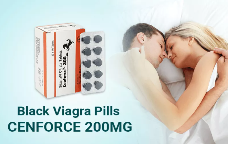 Black Viagra pills Cenforce 200mg - ed generic store