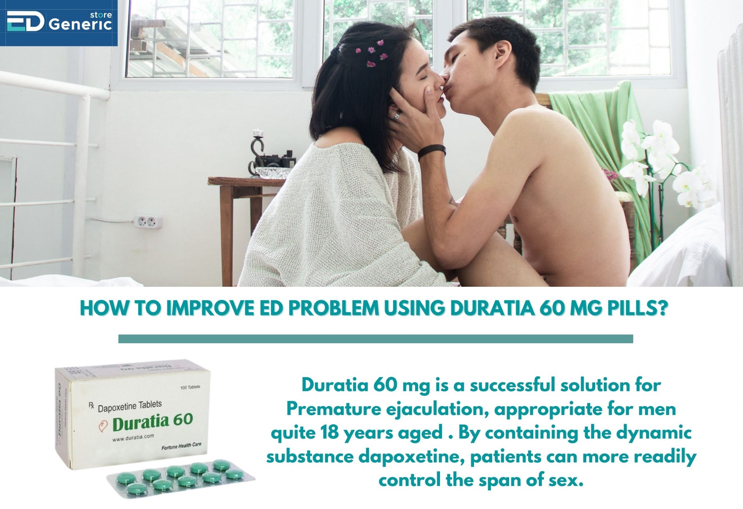 Duratia 60 mg - Ed generic store (Edgs)